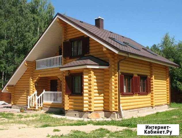 Сруб из оцилиндрованного бревна Кунгур - изображение 1