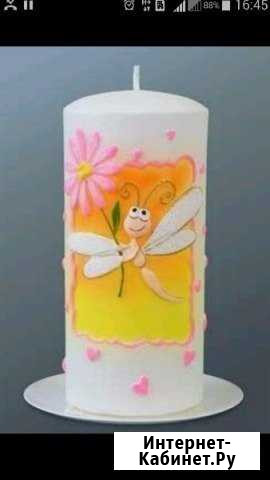 Свеча стрекоза. новая Архангельск - изображение 1