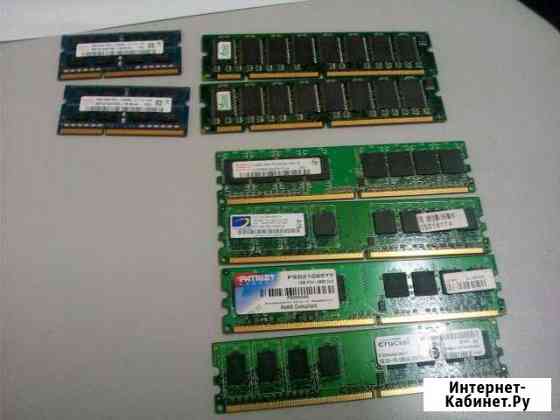 Память (озу) для PC: dimm DDR1, DDR2 Ставрополь