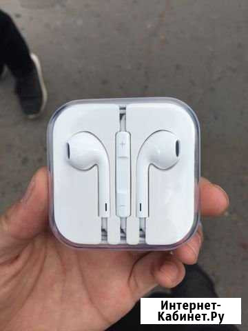 EarPods 3.5 jack (оригинал) Улан-Удэ - изображение 1