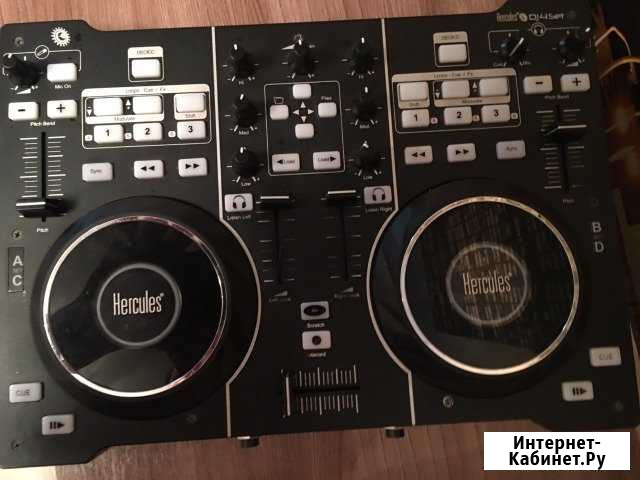 Dj контролер Hercules DJ 4 set Новочебоксарск - изображение 1
