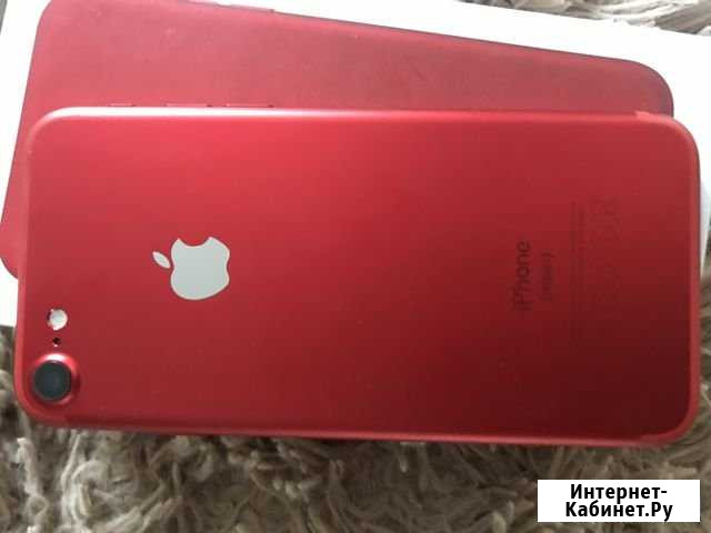 Айфон 7 RED 128 память Кемерово - изображение 1
