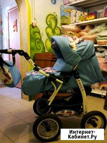 Новая коляска-трансформер emily PC (Indigo) Воронеж - изображение 1