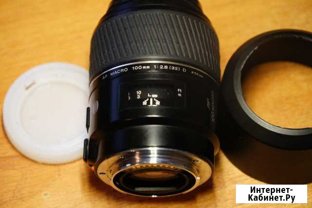 Объектив Minolta 100 2.8 macro D для Sony Тобольск - изображение 1