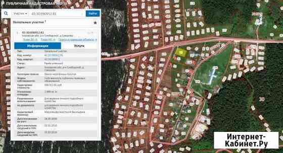 Участок 20 сот. (ИЖС) Киров