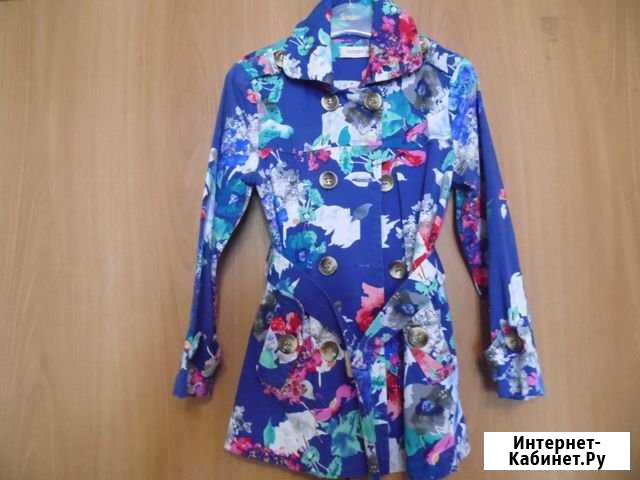 Продам стильный плащ тренч на девочку Иркутск - изображение 1