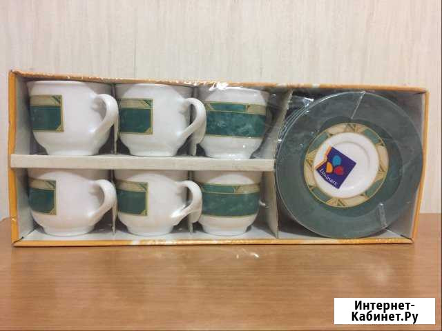 Продам сервиз кофейный новый Тверь - изображение 1