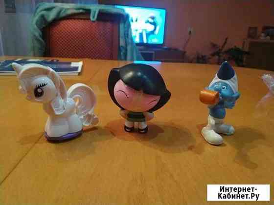 Игрушки из Макдональдс. Пакетом Казань