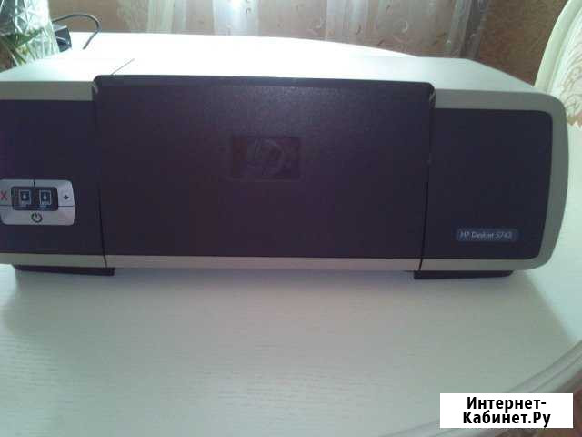 Принтер струйный HP Deskjet 5743 рабочий без картр Самара - изображение 1