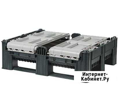 Контейнер складной dflc 1200x1000x740 мм сплошной Владивосток - изображение 1