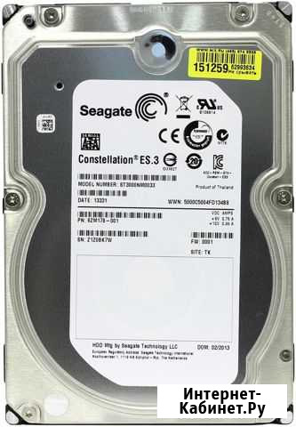Seagate 3 Тб sata3 ST3000NM0033 Чебоксары - изображение 1