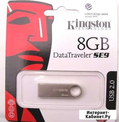 Kingston 8GB SE9 (металл) Нижний Новгород - изображение 1