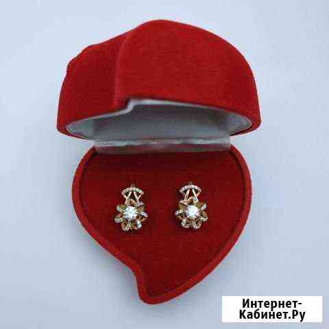 К28. Серьги с камнями (585) id 17654 Старый Оскол