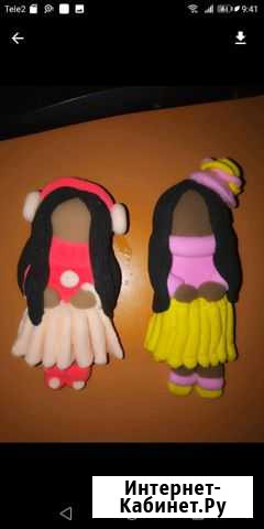 Куклы из лёгкого пластилина Улан-Удэ - изображение 1