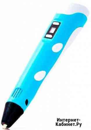3D ручка Spider Pen lite с ЖК дисплеем, голубая Архангельск