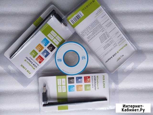 Новый Беспроводной Wi-Fi USB адаптер с антенной Йошкар-Ола - изображение 1