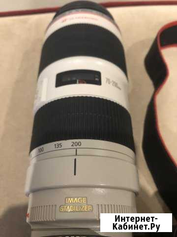 Canon EF 70-200mm f/2.8L IS II USM Белгород - изображение 1