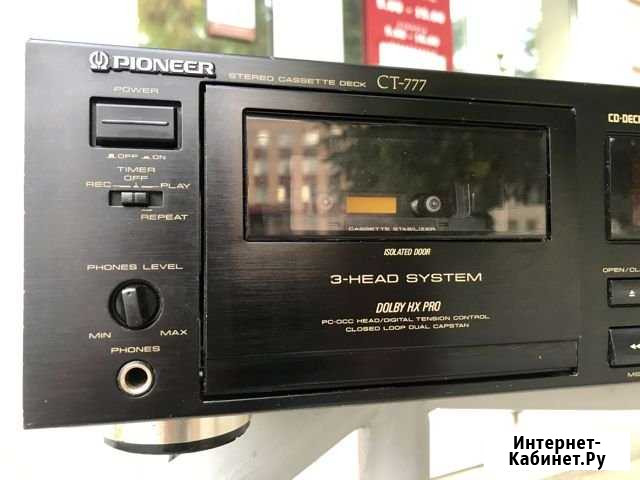 Кассетная дека Pioneer CT-777 Орёл - изображение 1