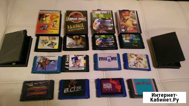 Картриджы для приставки Sega Оренбург - изображение 1