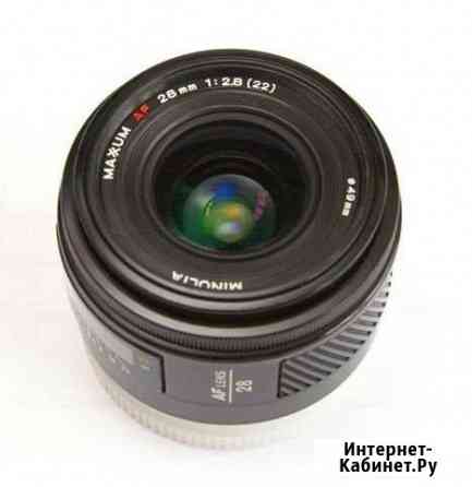 Minolta Maximum Af 28 mm f/2,8 Japan Саратов