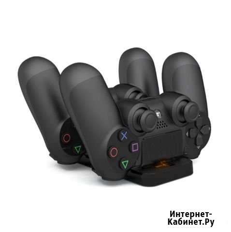 Зарядная станция для 2-х геймпадов DualShock 4 Чита - изображение 1
