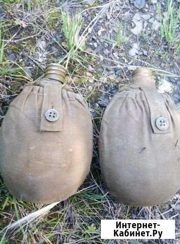 Фляжка военная в чехле Березовский - изображение 1