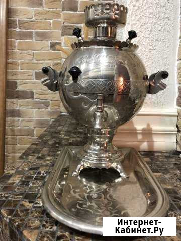 Самовар электрический с подносом Самара - изображение 1