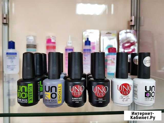 Гель-лак UNO (Уно) Rubber base top primer Новосибирск - изображение 1