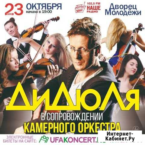 Билеты на концерт Дидюля в Уфе Уфа - изображение 1