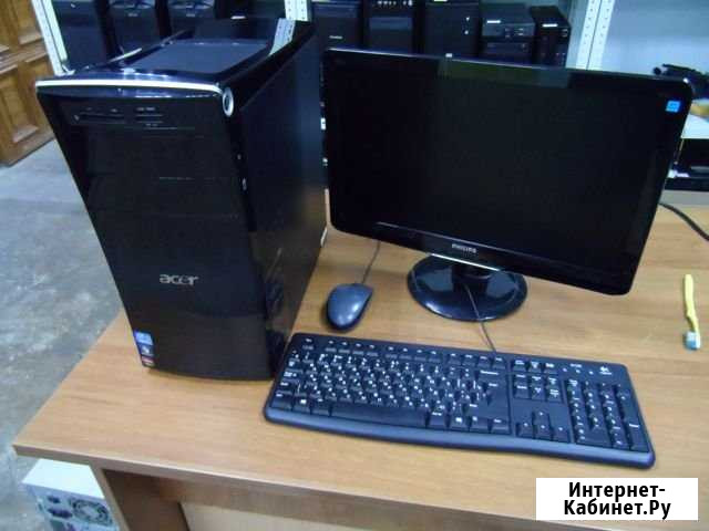 Компьютер с монитором Core i5 2300/8Gb/500Гб/win7 Самара - изображение 1