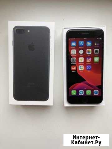 iPhone 7 Plus Black 32 gb Тверь - изображение 1