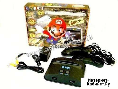 Dendy Mario 60 встроенных игр, новая Ижевск - изображение 1