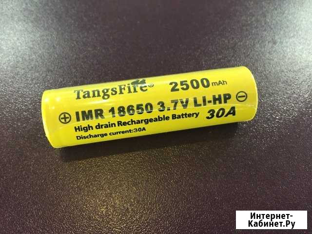 Аккумулятор IMR18650 Новосибирск - изображение 1