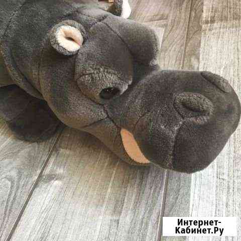 Мягкая игрушка бегемот Германия Kuschelwuschel Пенза