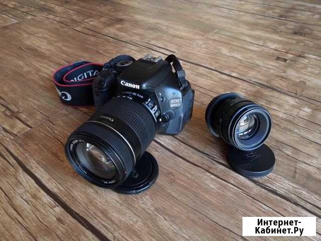 Canon 600D 18-135 IS STM и 58/2 Саратов - изображение 1