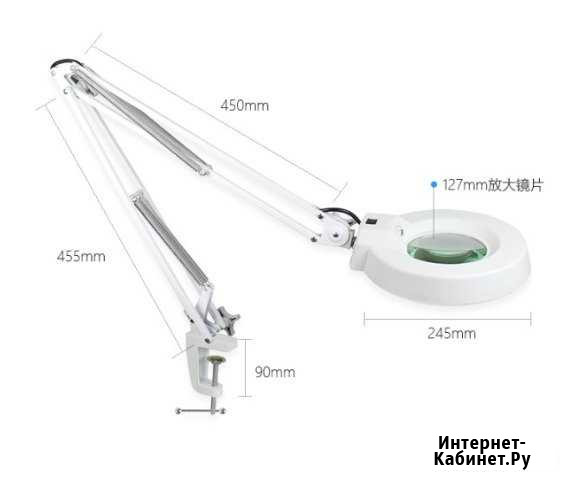 Лампа лупа на струбцине Magnifier новая в Орле Орёл - изображение 1
