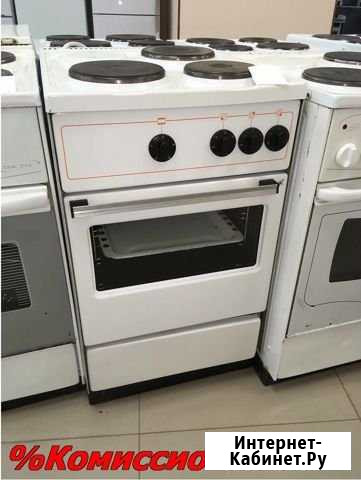 Электроплита 3 конфорки б/у;Гарант.30дней M2203 Тюмень - изображение 1