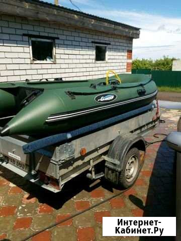 Продам лодку гладиатор bl330 алюминиевое днище Йошкар-Ола - изображение 1