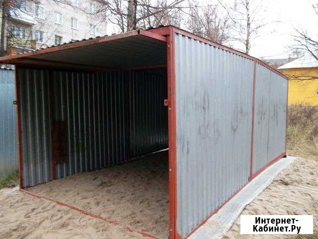 Металлический Гараж-Пенал сборно/разборный Сердобск - изображение 1