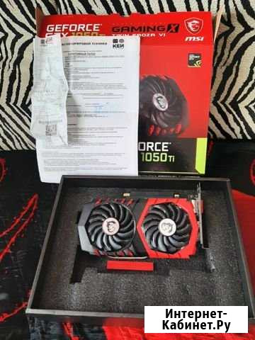 Видеокарта Geforce Gtx 1050 Ti, 4gb, на гарантии Великий Новгород - изображение 1