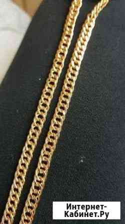 Цепь кольцами 58см гальваника Владимир