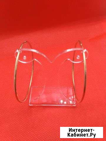 Золотые серьги 8,26 гр (фуг) Омск - изображение 1