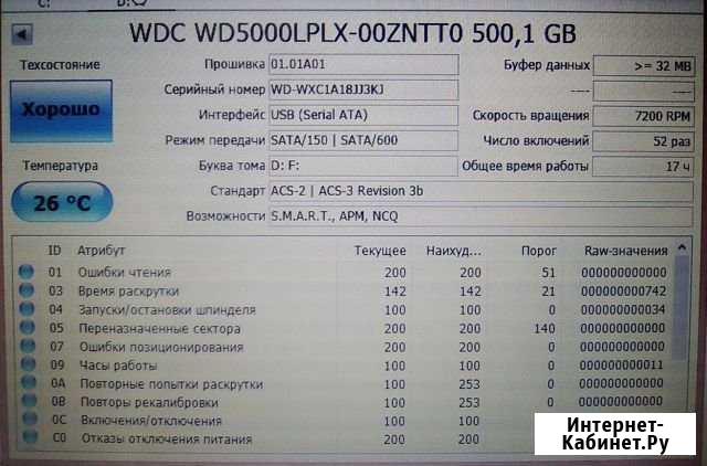 Новый WD5000lplx(WD Black 7200r.m.) Иркутск - изображение 1