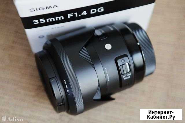 Объектив sigma 35 1.4 art canon Кемерово - изображение 1