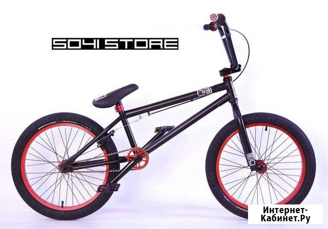 Bmx велосипед 713 Bikes Black R Новый Сочи - изображение 1