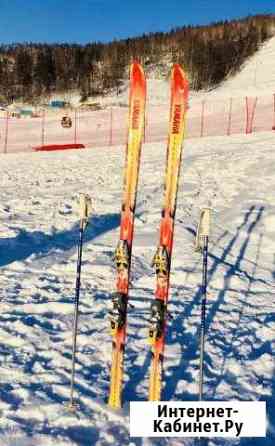 Лыжи + крепления+ палки+ботинки + чехол для лыж Благовещенск