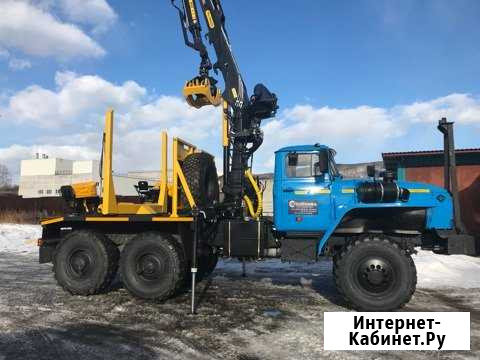 Заводские лесовозы Урал 2019 с кму в наличии Красноярск - изображение 1