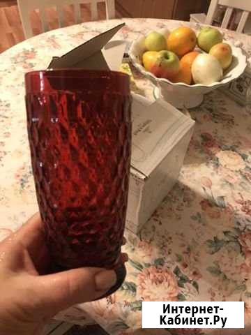 Стаканы высокие красные Villeroy&Boch Сертолово - изображение 1