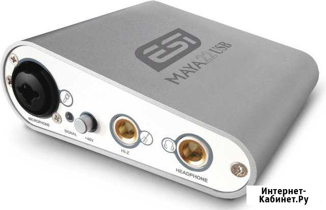 Новый аудио интефейс ESI Maya22 USB Таганрог - изображение 1