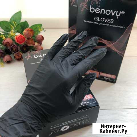 Перчатки benovy нитриловые Череповец - изображение 1